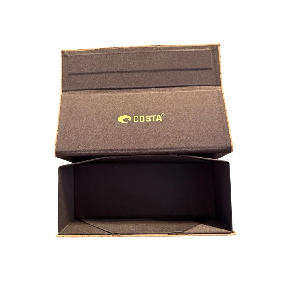 Costa Cork Hard Case for Glasses & Sunglasses Brown Unisex Storage Box